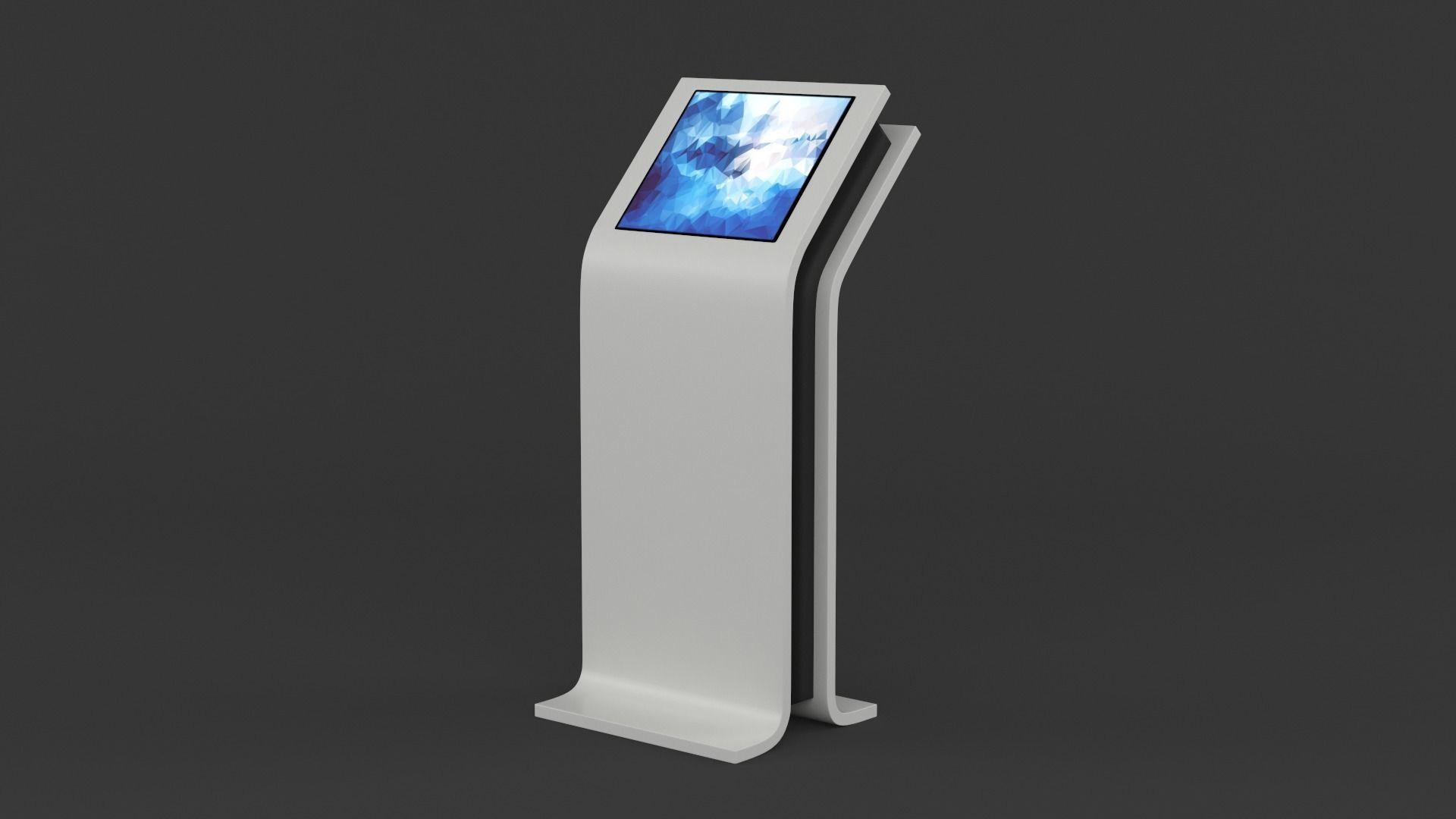 Information Kiosk 3D model_2