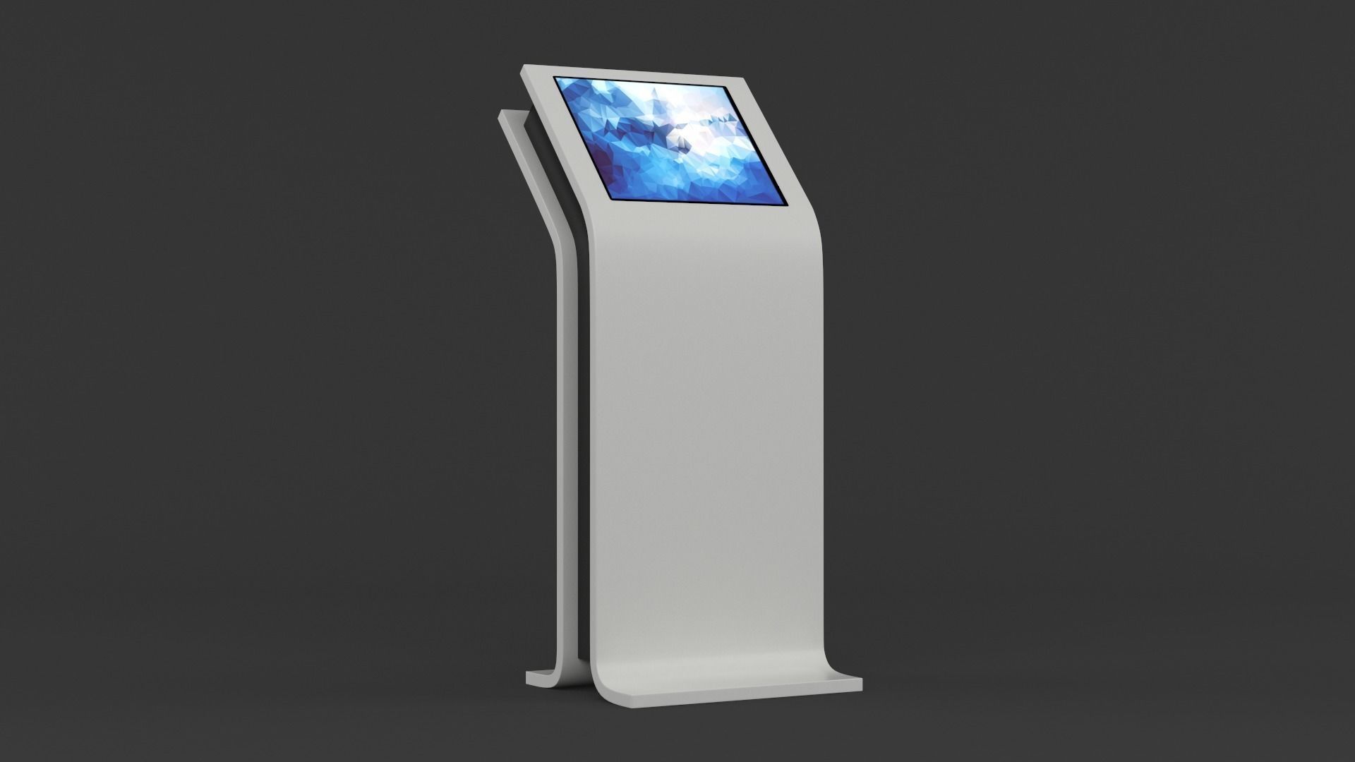 Information Kiosk 3D model_5