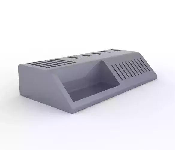 USB  SD and MicroSD holder 3D print model