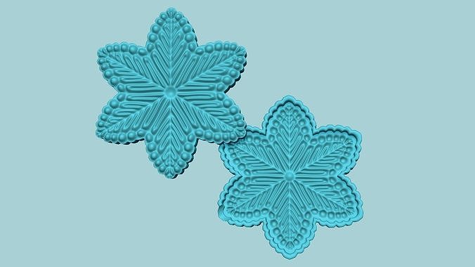 Violet Flower - Molding Arrangement EVA Foam Craft 3D print model
