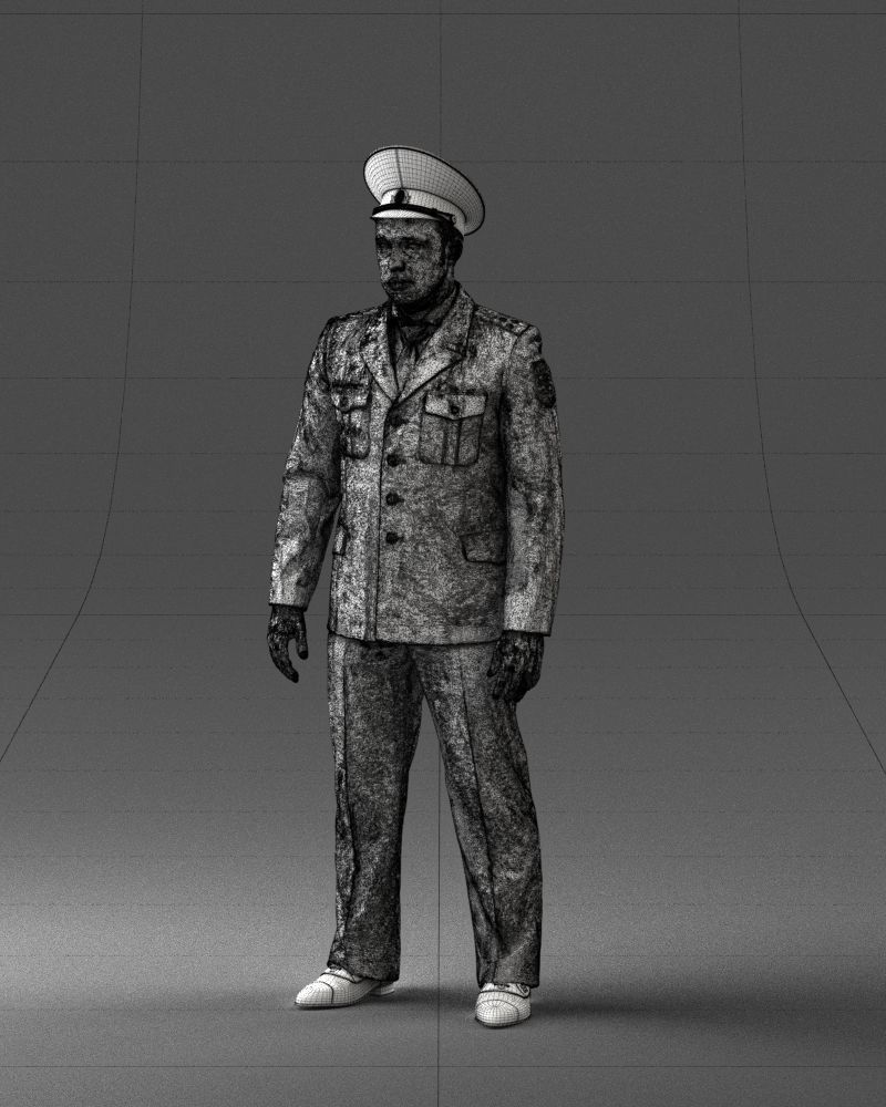 000244 Man in Police Uniform 0118 3D model_33