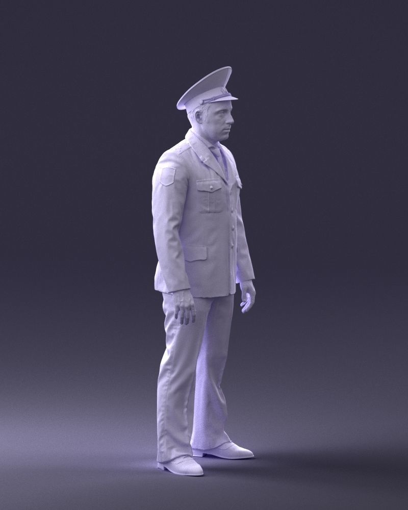000244 Man in Police Uniform 0118 3D model_11