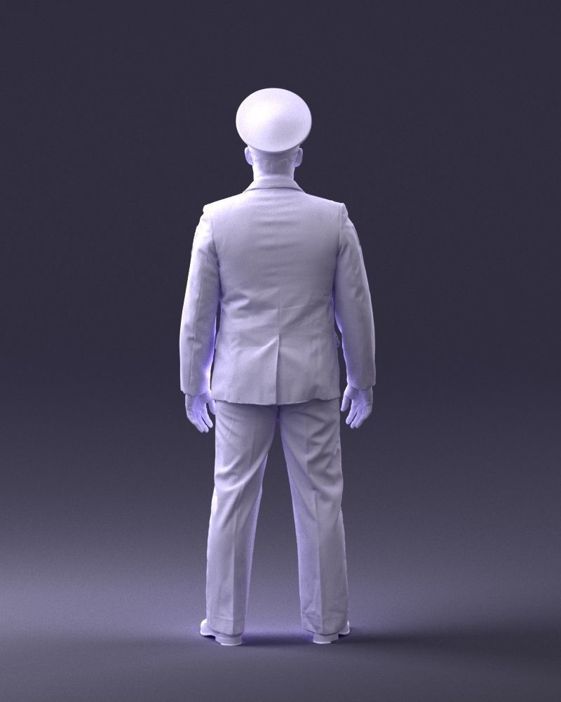 000244 Man in Police Uniform 0118 3D model_20