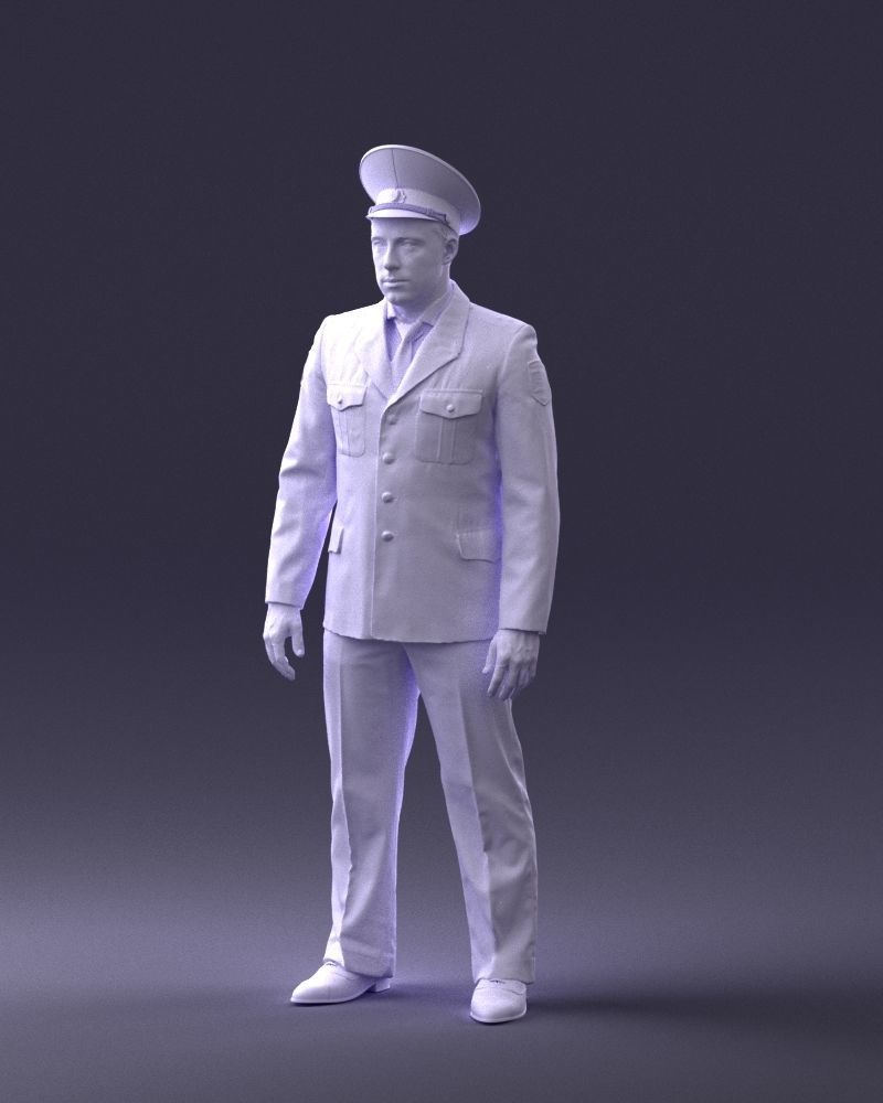 000244 Man in Police Uniform 0118 3D model_32