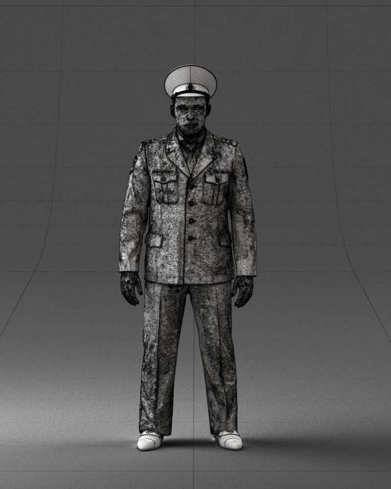 000244 Man in Police Uniform 0118 3D model_3