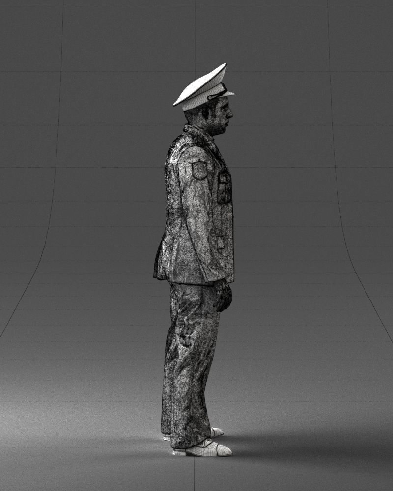 000244 Man in Police Uniform 0118 3D model_15