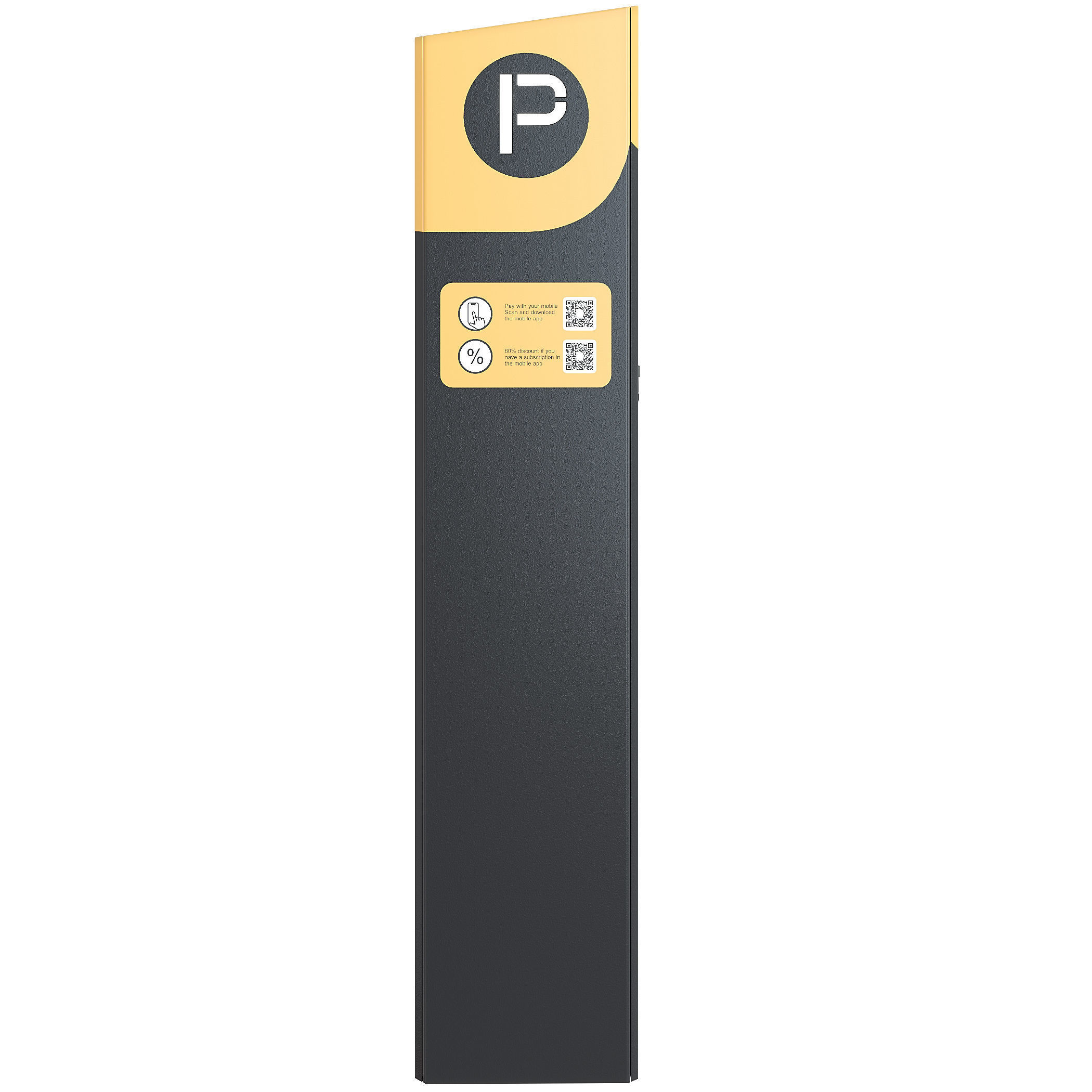 Parking meter 3D model_2