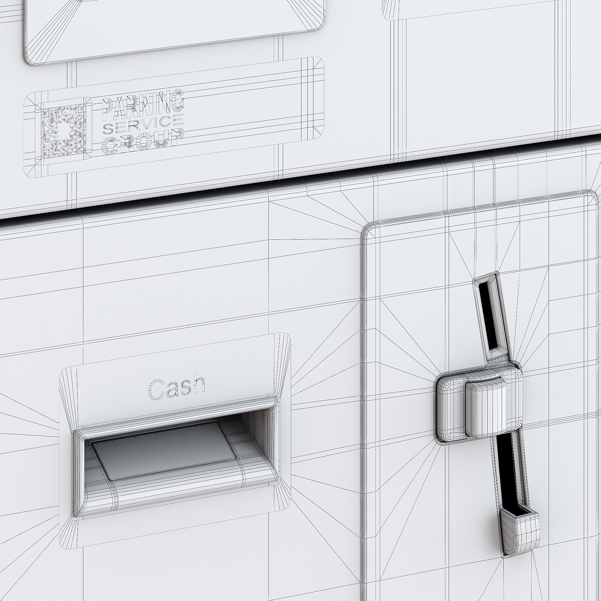 Parking meter 3D model_11