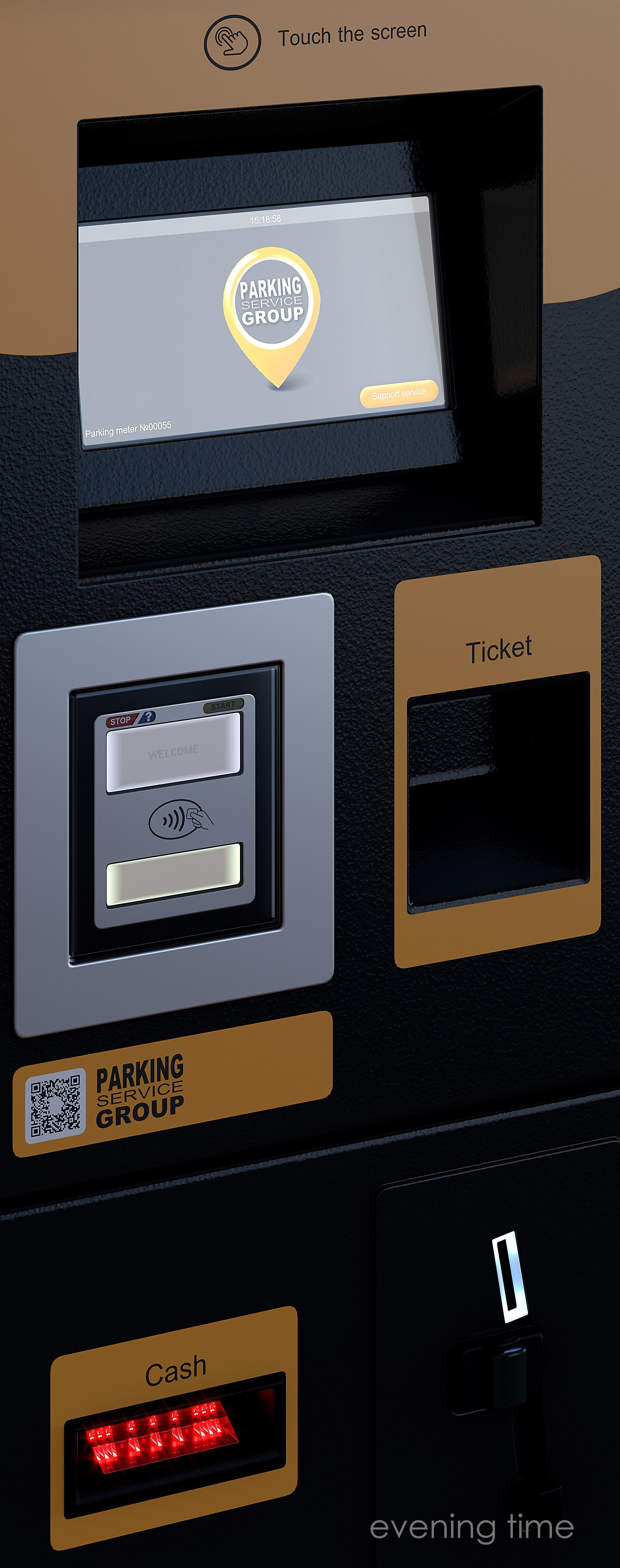 Parking meter 3D model_15