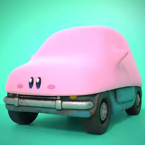 Kirby fanart - carby - Kirby and the Forgotten Land 3D print model