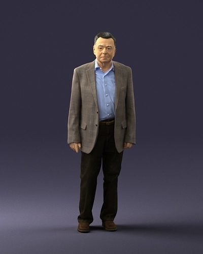 Old man 0049 3D Print Ready 3D print model