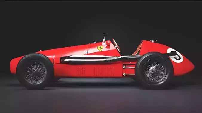 Ferrari 500 F2 1952 3D model