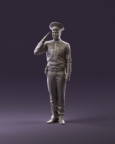 soviet militsioner 1109 3D Print Ready 3D print model