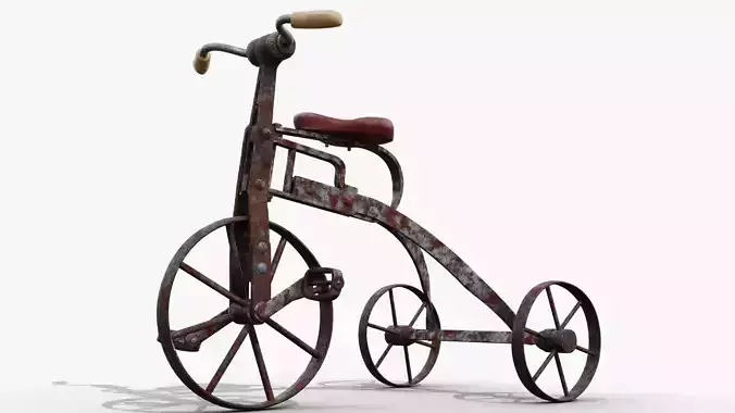 Old tricycle