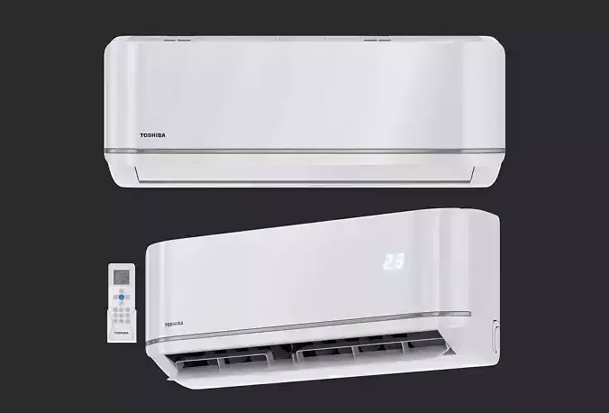 Air conditioner TOSHIBA 3D model