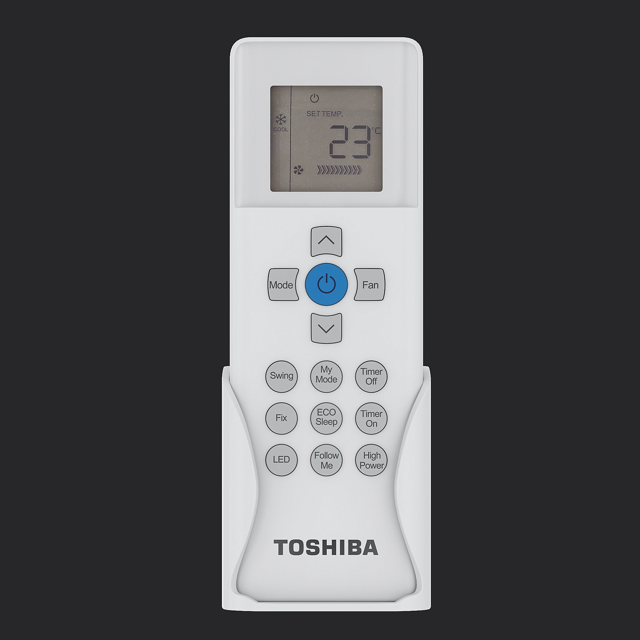 Air conditioner TOSHIBA 3D model_7