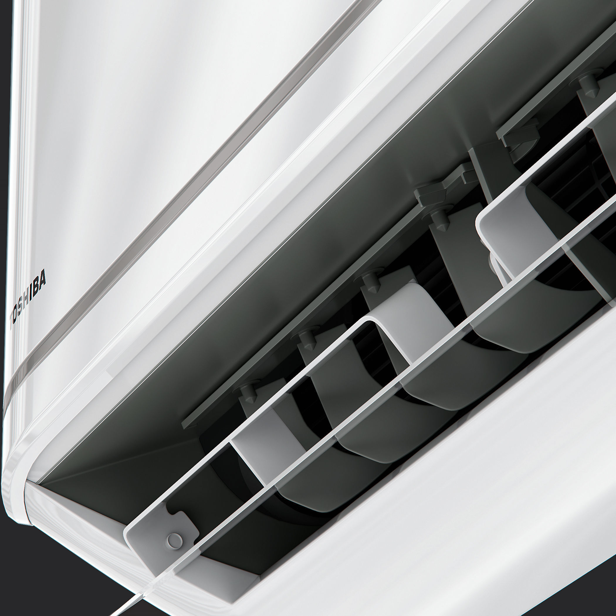 Air conditioner TOSHIBA 3D model_11