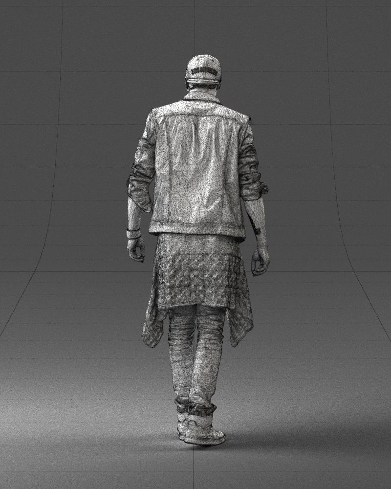 Man in jeans 1053 3D model_20