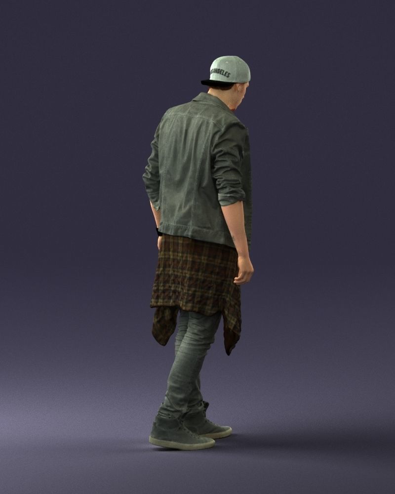 Man in jeans 1053 3D model_15