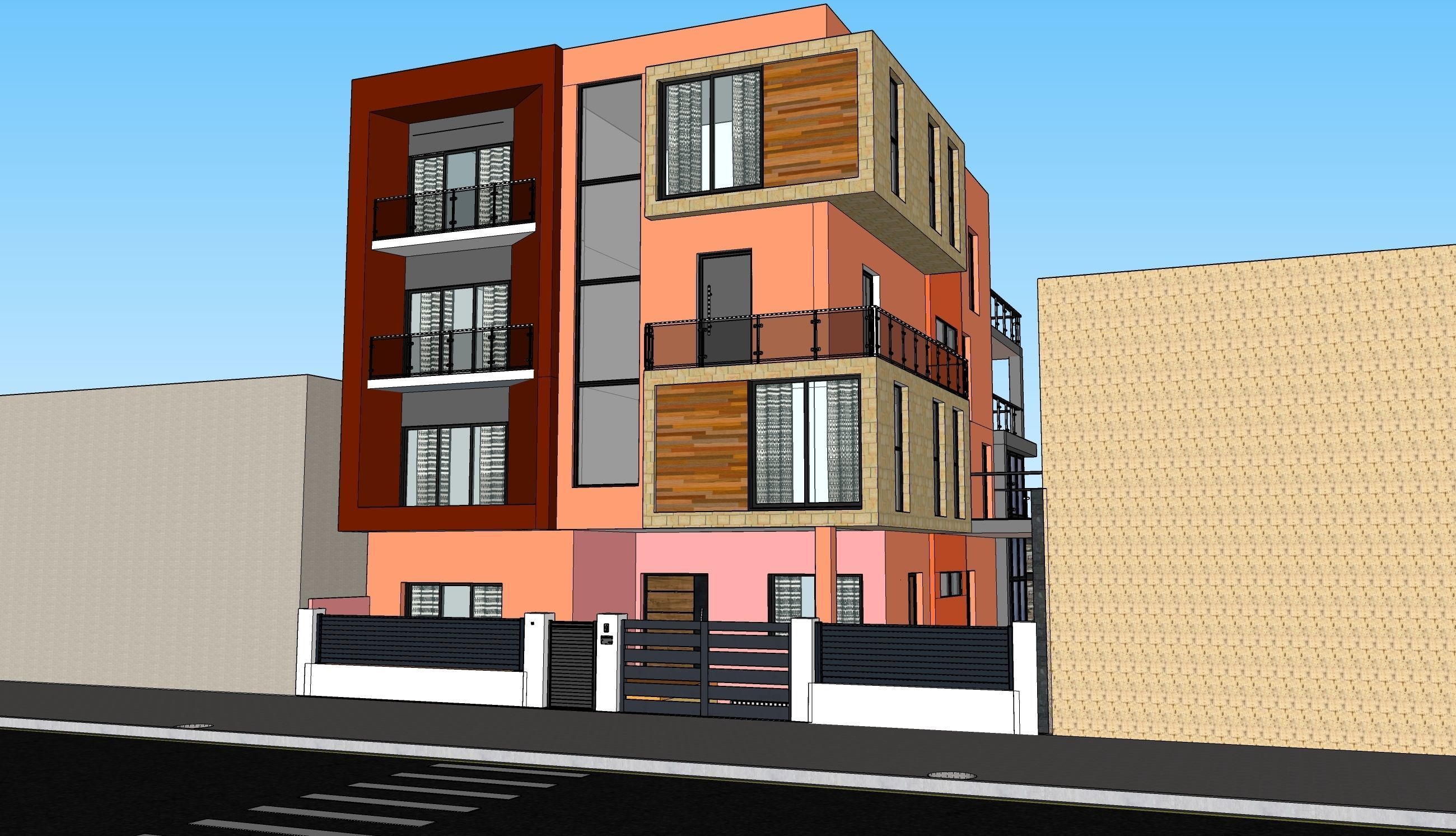 villa casa  3D model_14