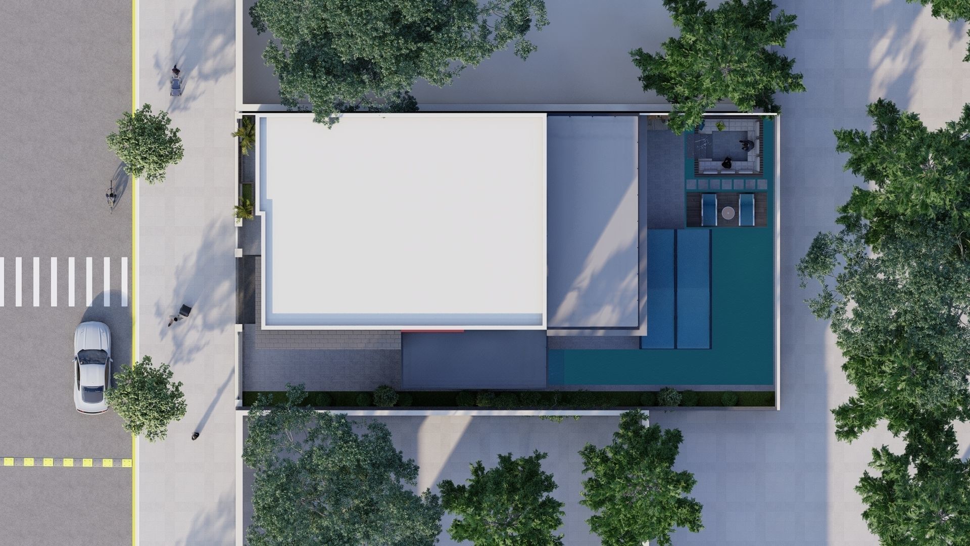 villa casa  3D model_7