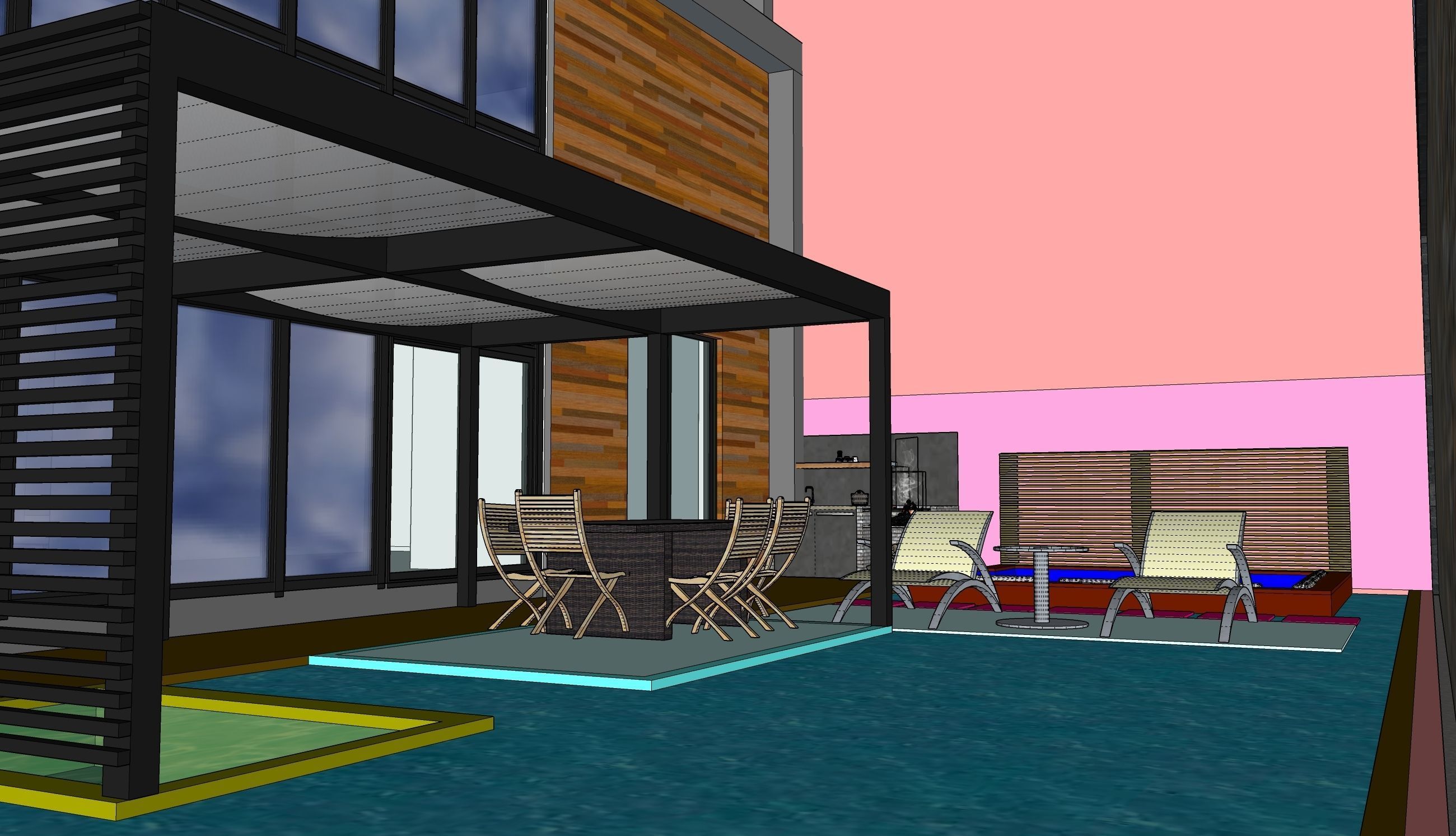 villa casa  3D model_20