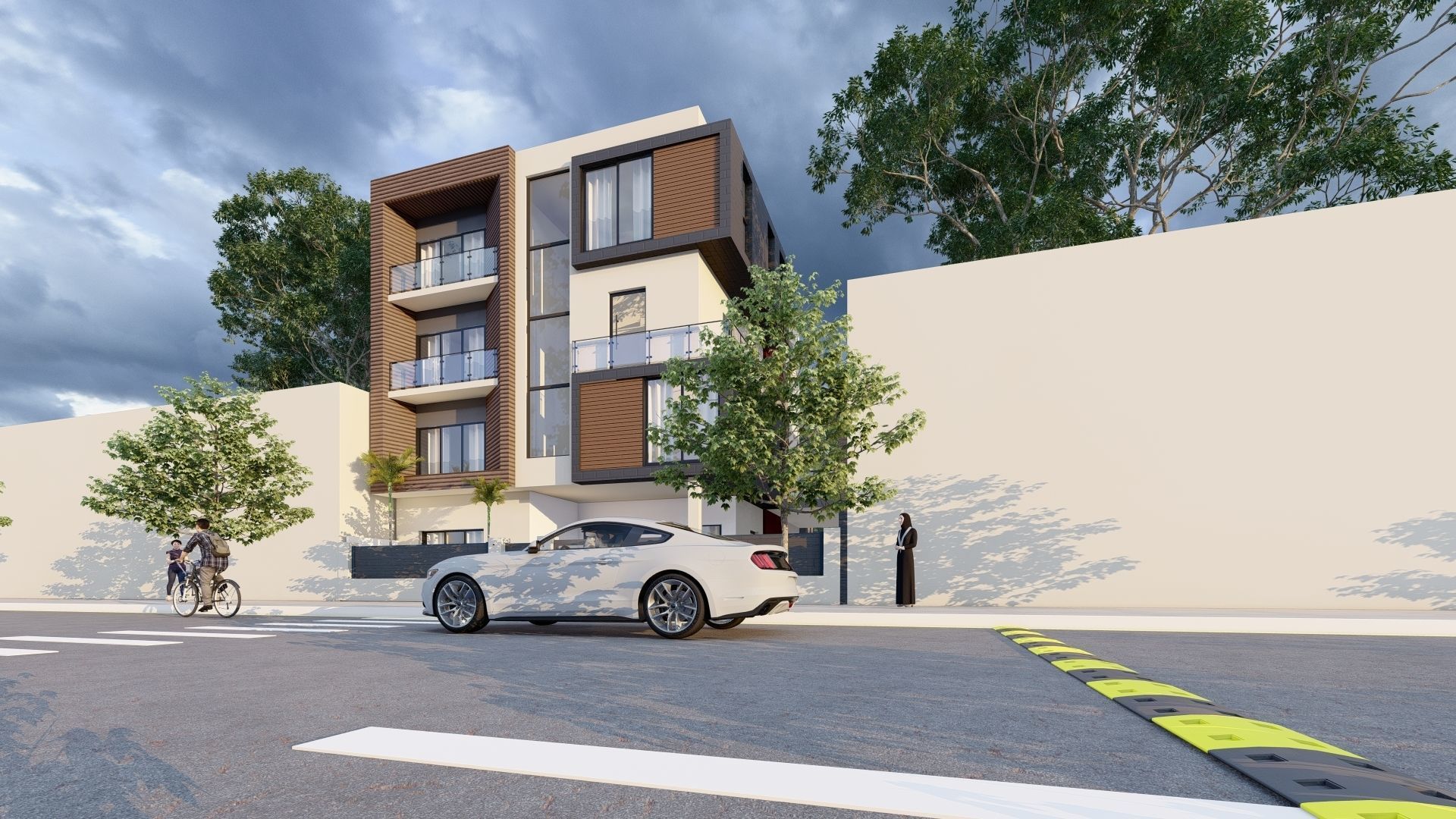 villa casa  3D model_1