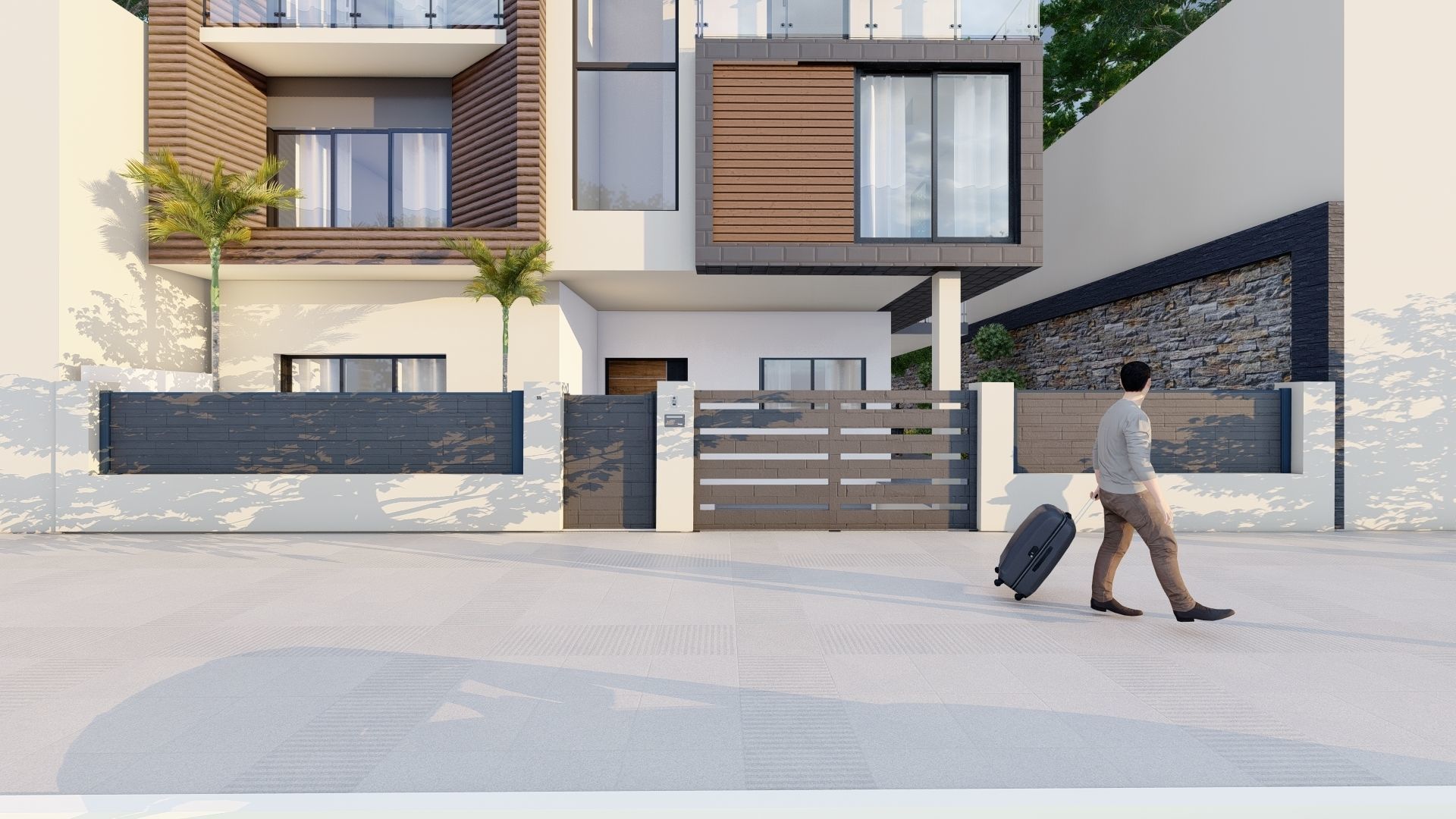 villa casa  3D model_8