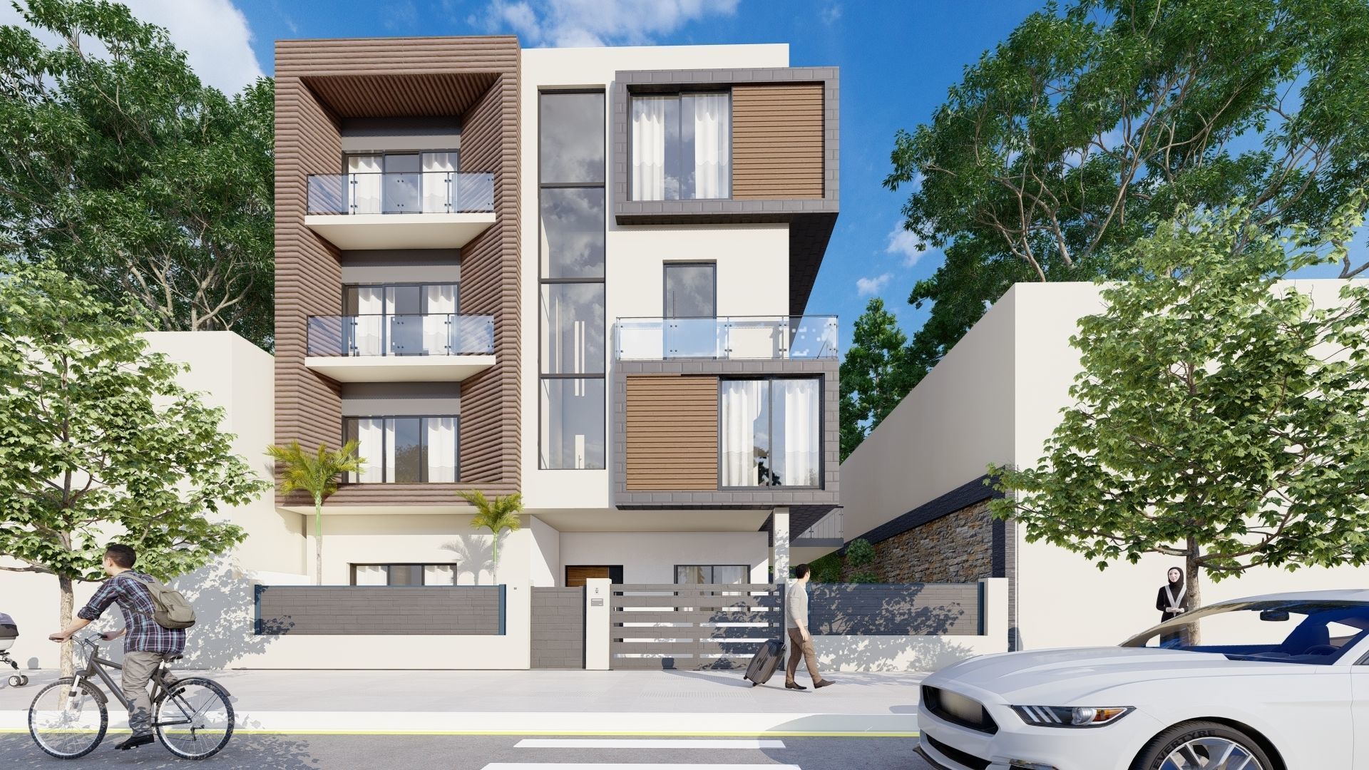 villa casa  3D model_4