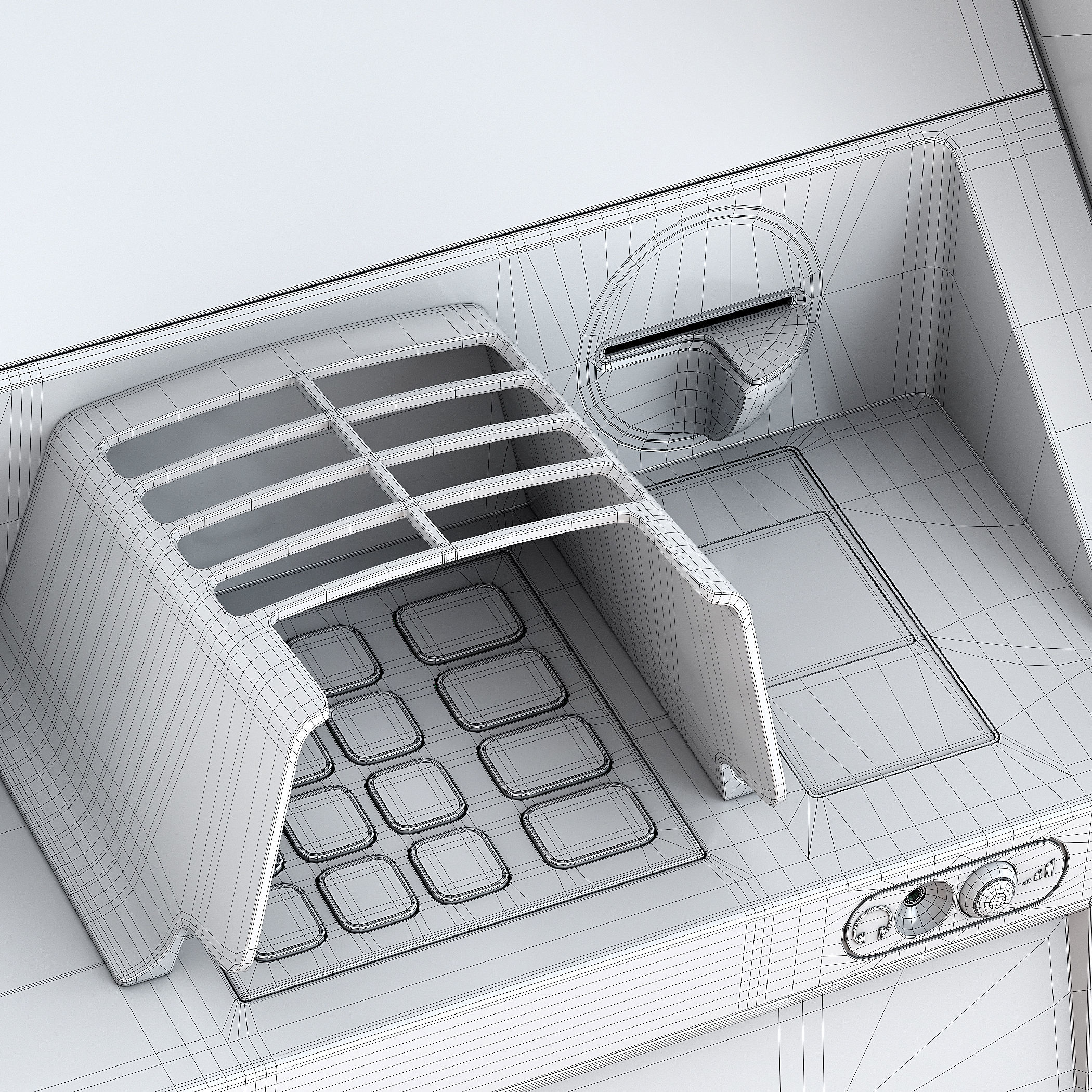 ATM machine 3D model_4