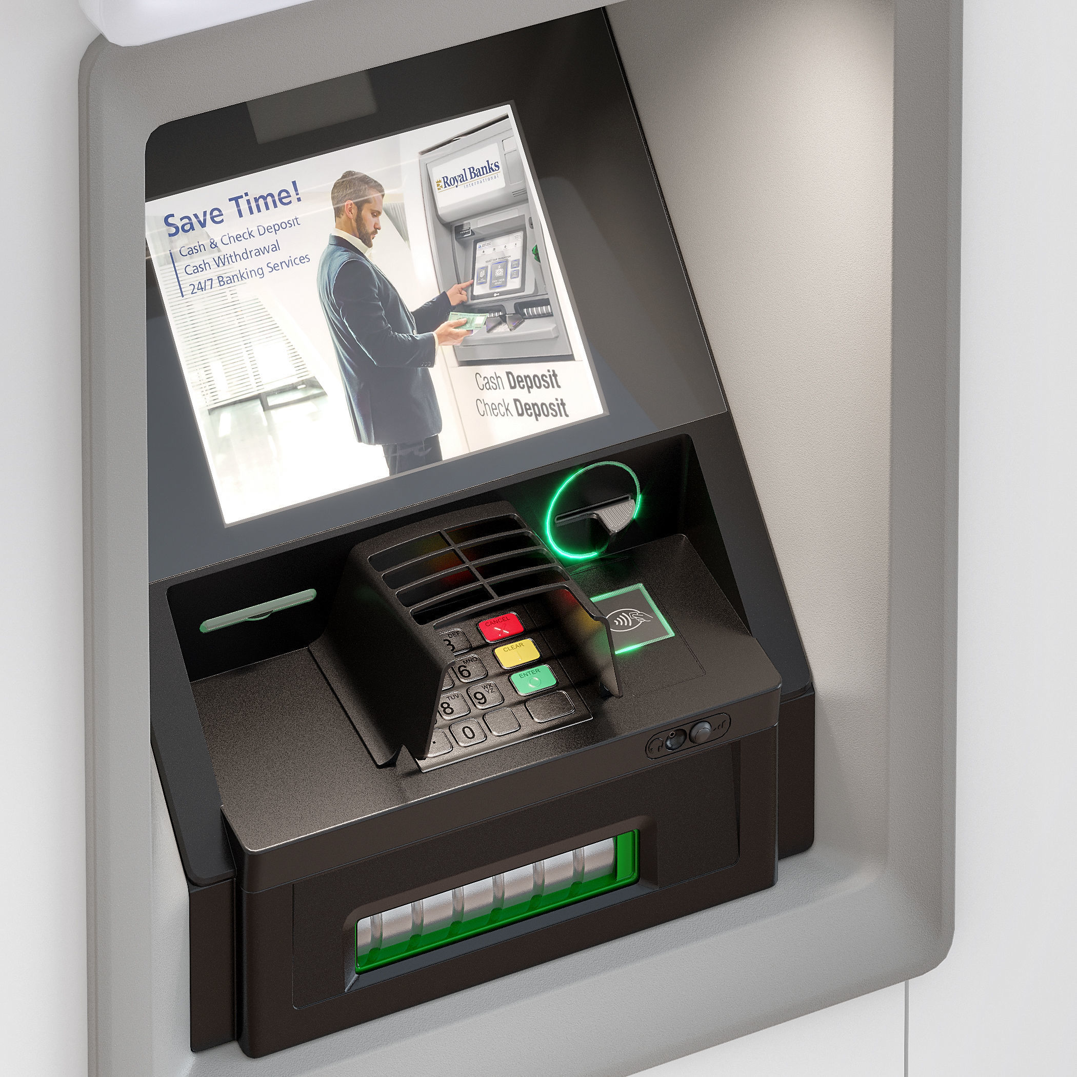 ATM machine 3D model_9