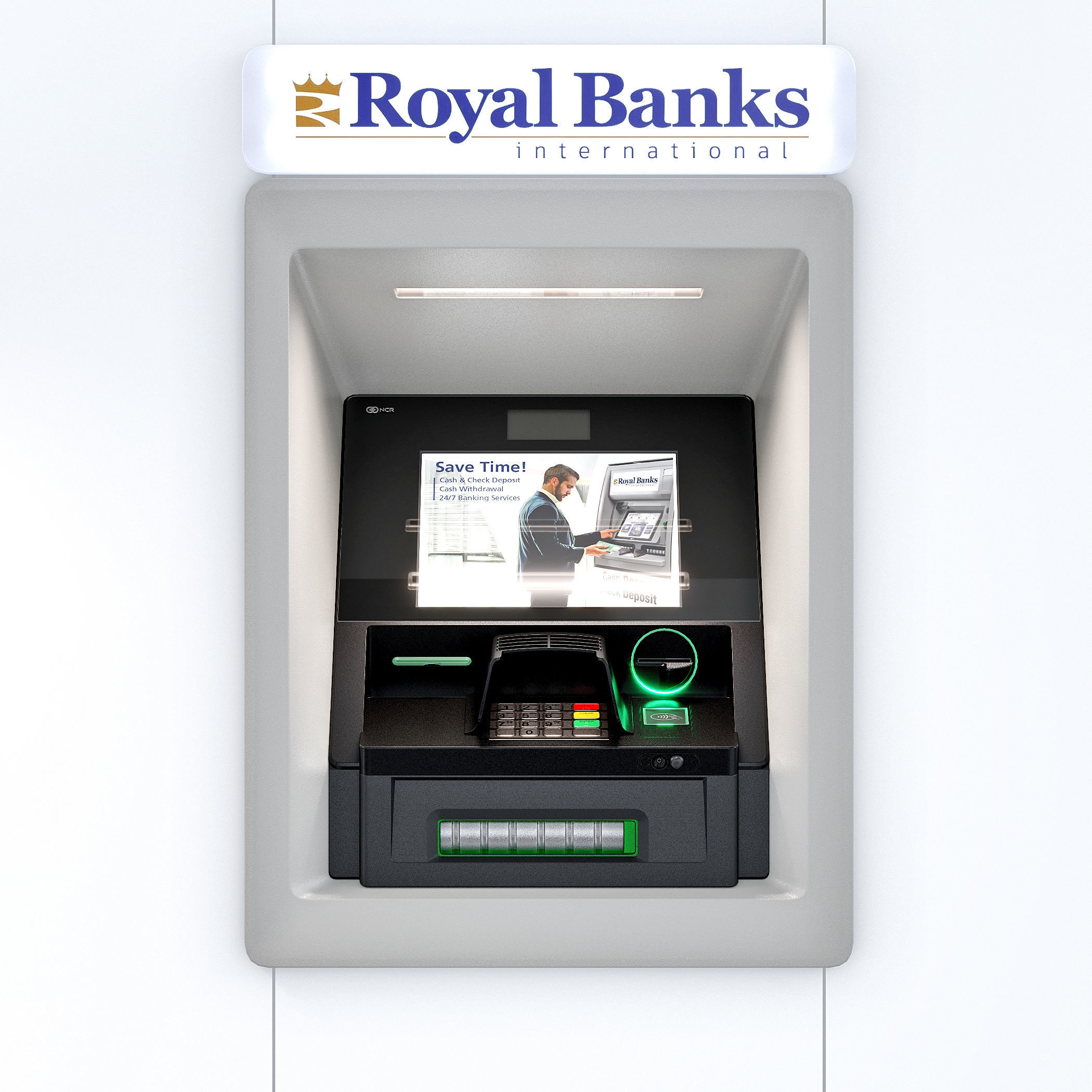 ATM machine 3D model_1