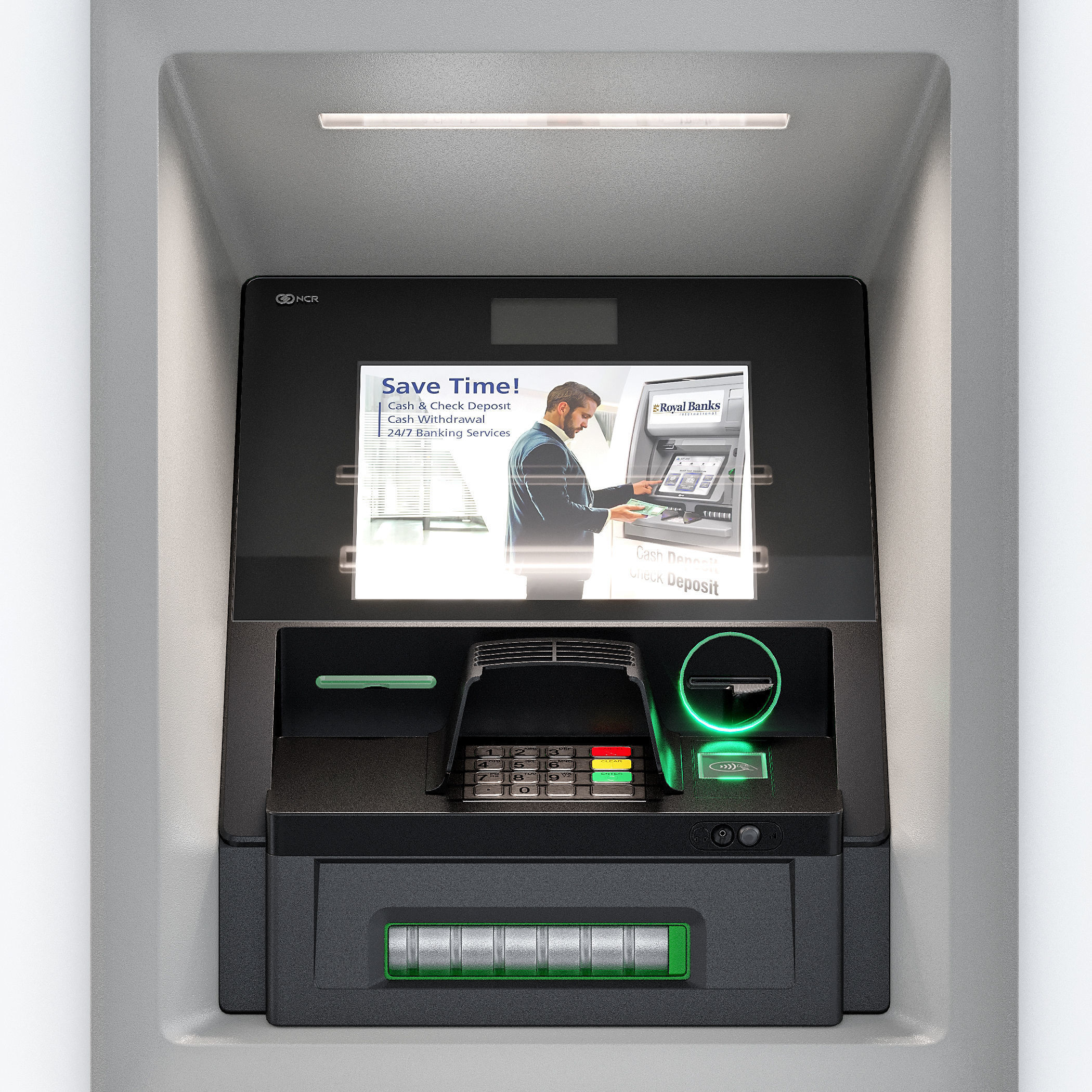 ATM machine 3D model_11
