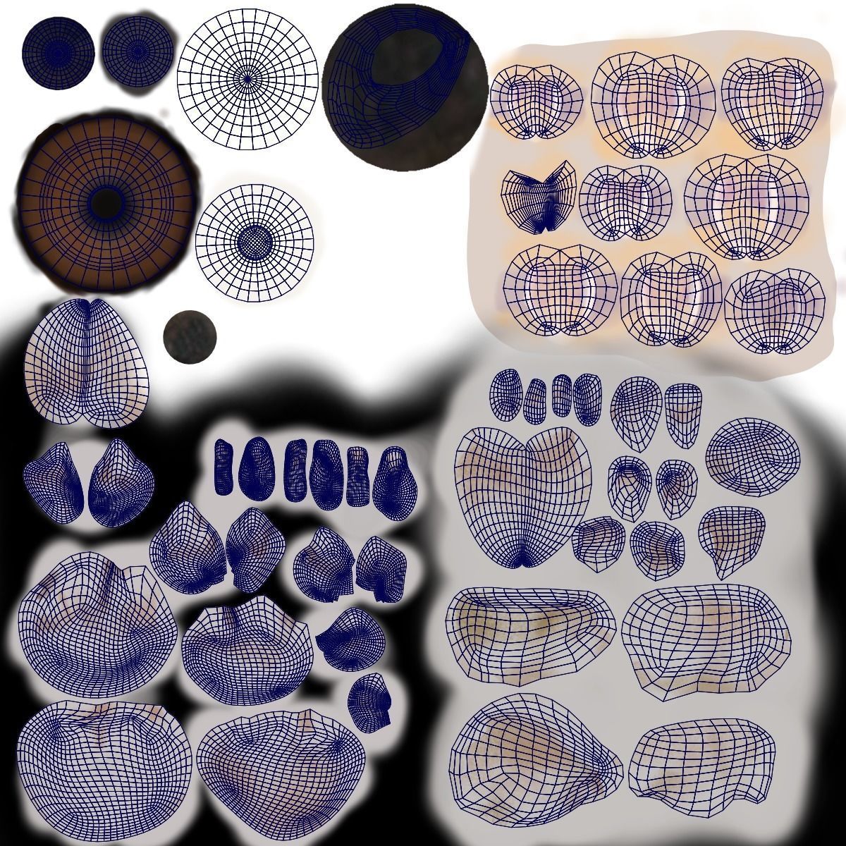 Chinese Rural Dog Animated VFX Grace 3D model_27