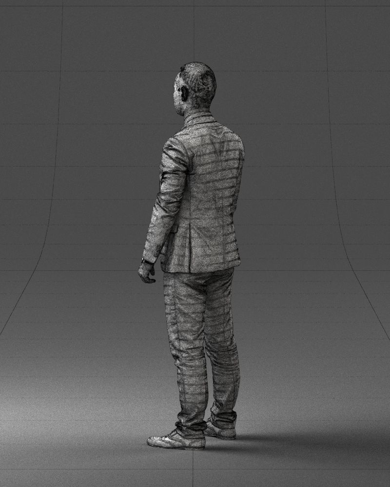 000287 Businessman in Suit - Professional Male Character 0904 3D model_24