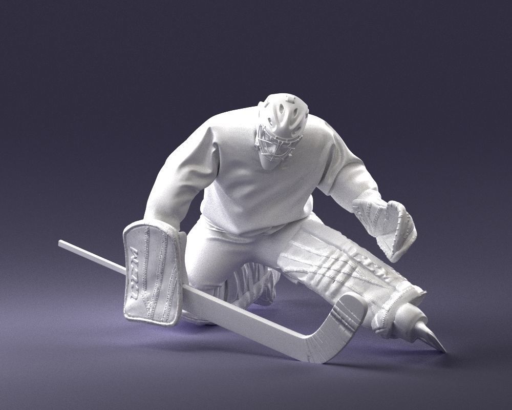 000036 Hockey Goalkeeper 1007 3D model_1