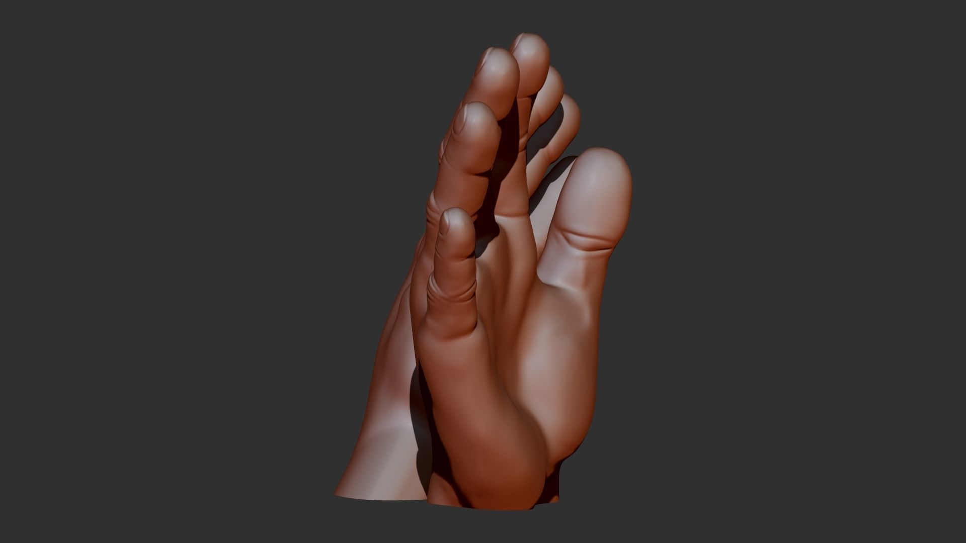 hand 3d print model 3D print model_1