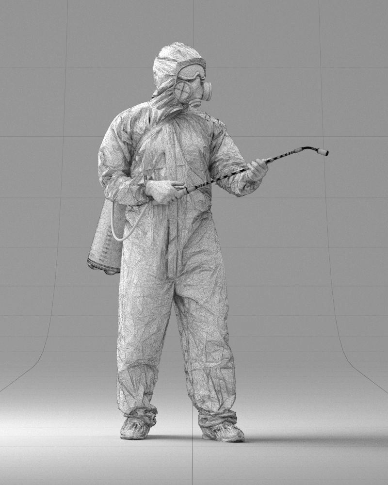 000342 Disinfector in Protective Suit 0329 3D model_10