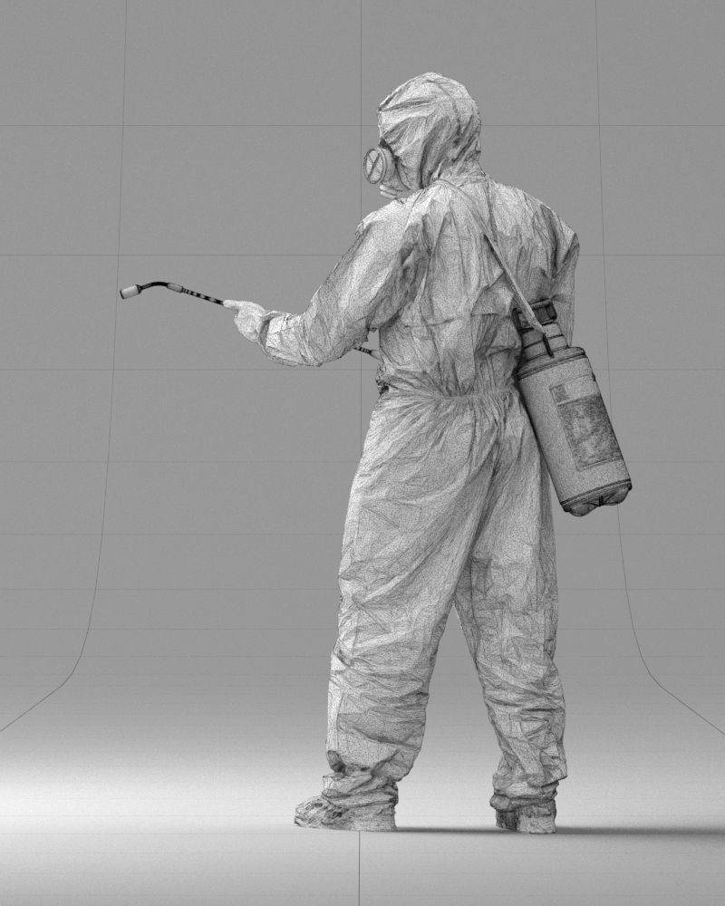 000342 Disinfector in Protective Suit 0329 3D model_25