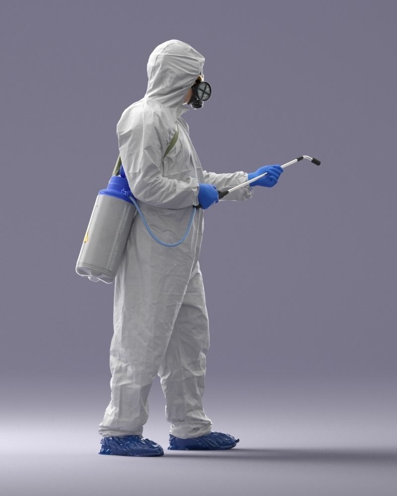 000342 Disinfector in Protective Suit 0329 3D model_14