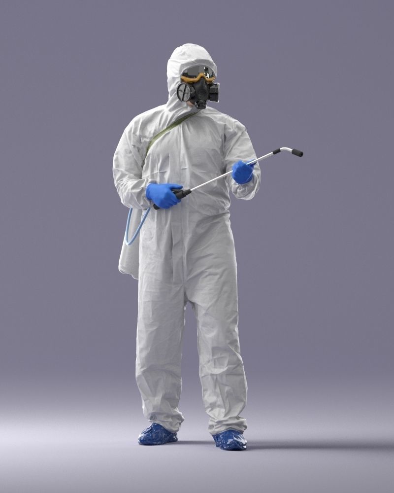 000342 Disinfector in Protective Suit 0329 3D model_5