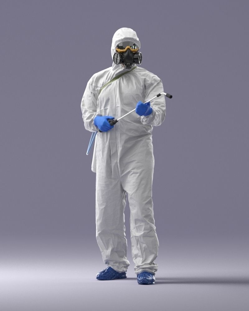 000342 Disinfector in Protective Suit 0329 3D model_35