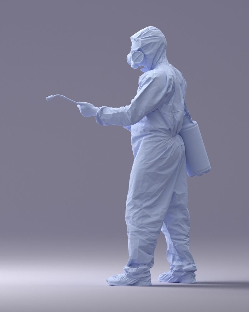 000342 Disinfector in Protective Suit 0329 3D model_27