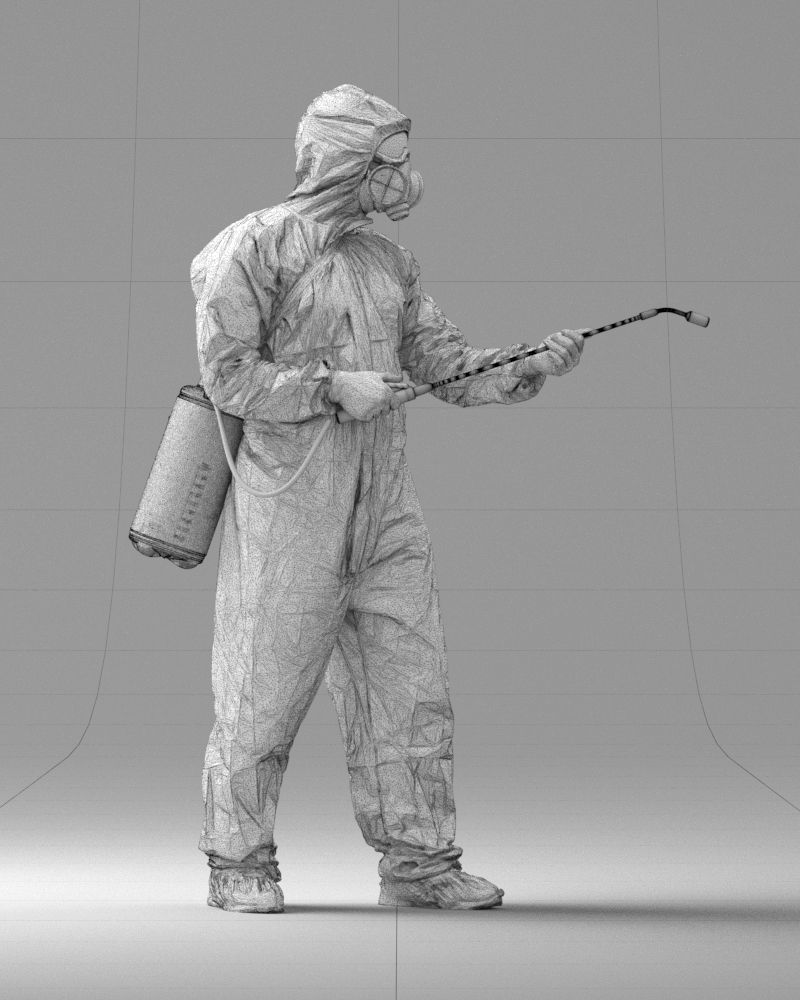 000342 Disinfector in Protective Suit 0329 3D model_13