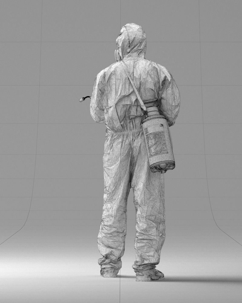 000342 Disinfector in Protective Suit 0329 3D model_22