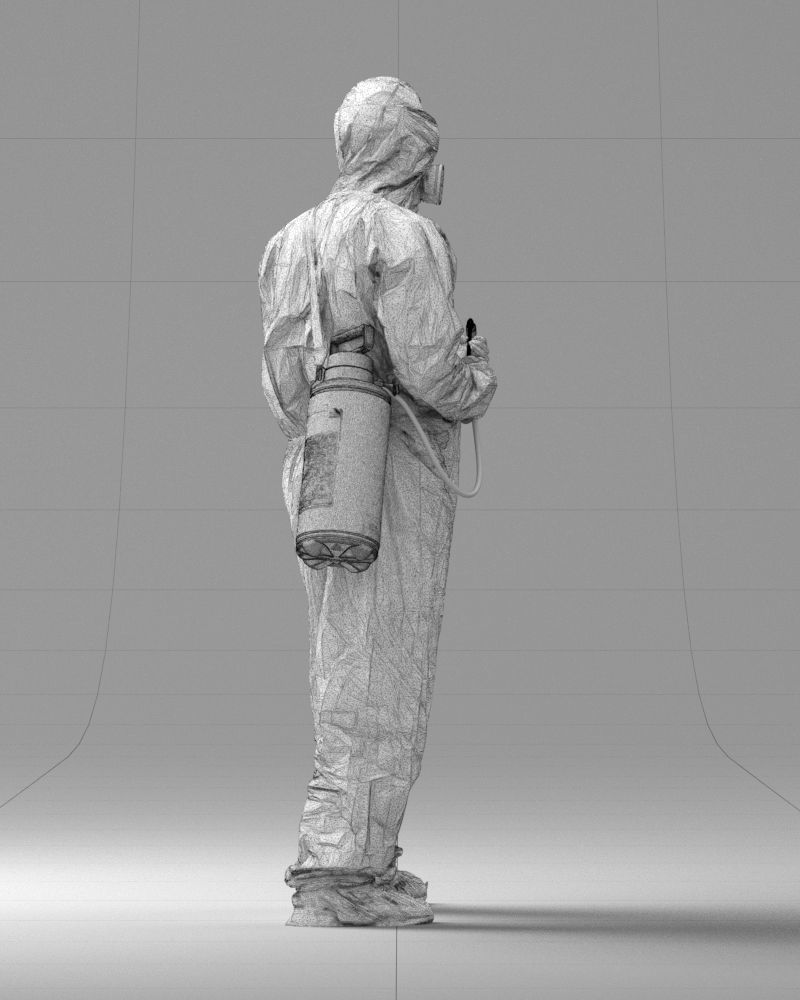 000342 Disinfector in Protective Suit 0329 3D model_19