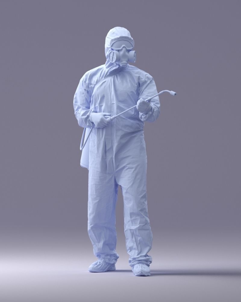 000342 Disinfector in Protective Suit 0329 3D model_39