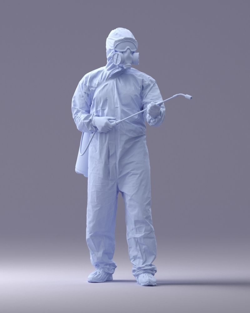000342 Disinfector in Protective Suit 0329 3D model_6