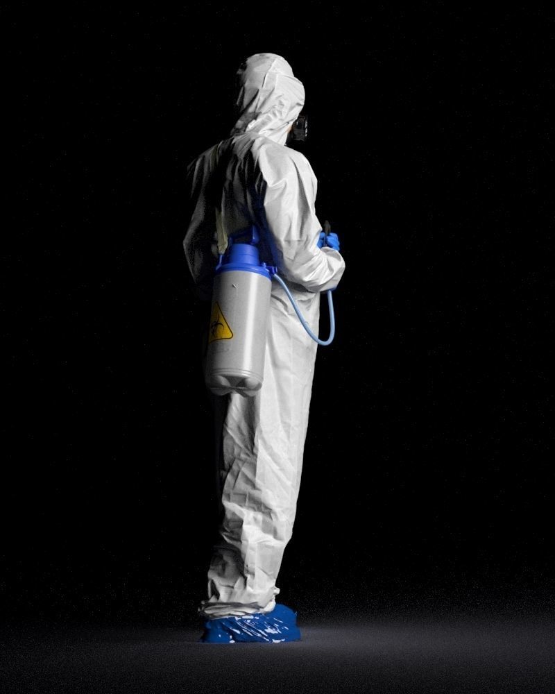 000342 Disinfector in Protective Suit 0329 3D model_45