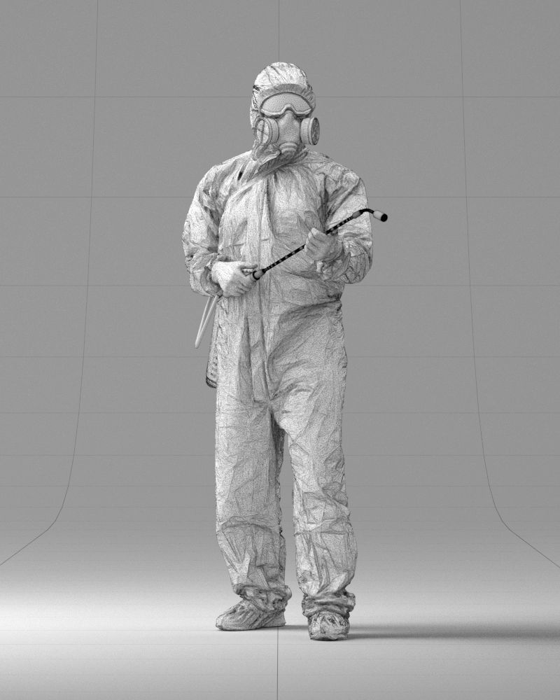 000342 Disinfector in Protective Suit 0329 3D model_37